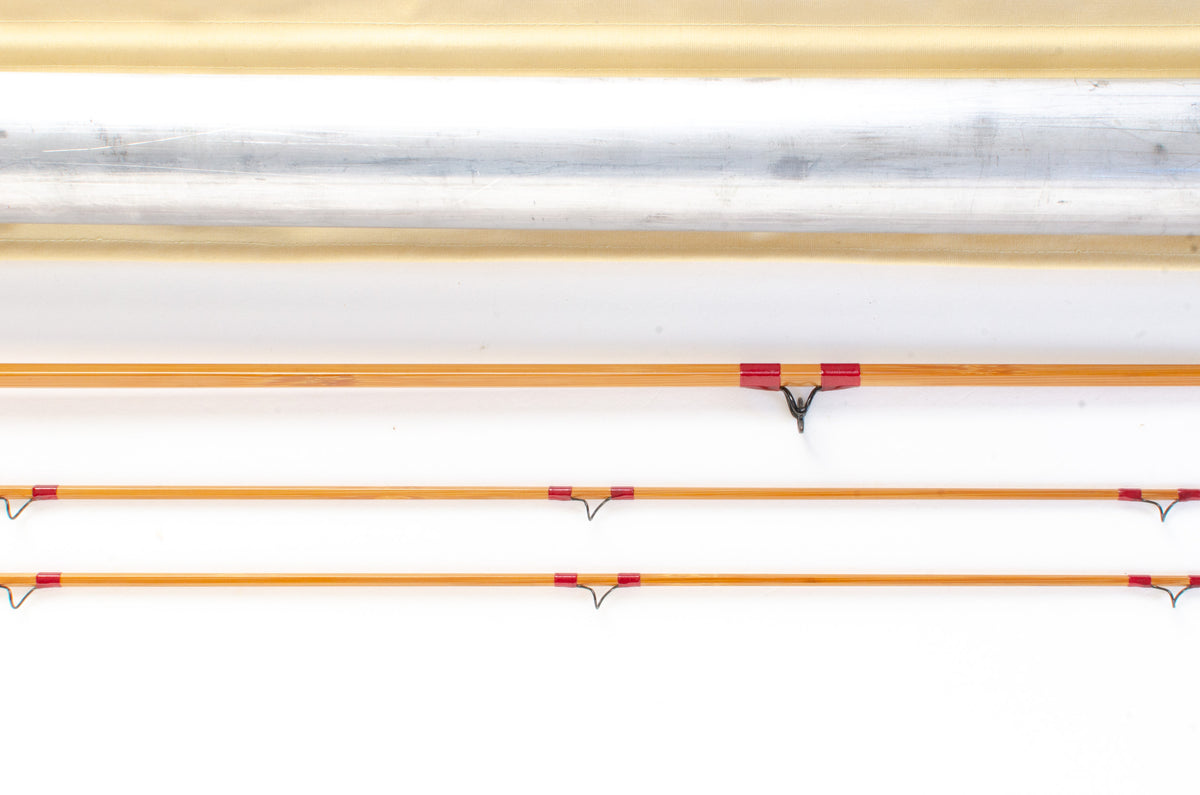 Leonard 39H Fly Rod 7'6" 2/2 #6 - rod sections with wrapping detail