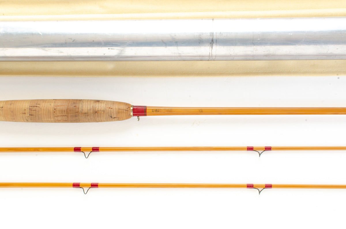 Leonard 40-4 Fly Rod 8' 2/2 #4 - maker's marking and inscription