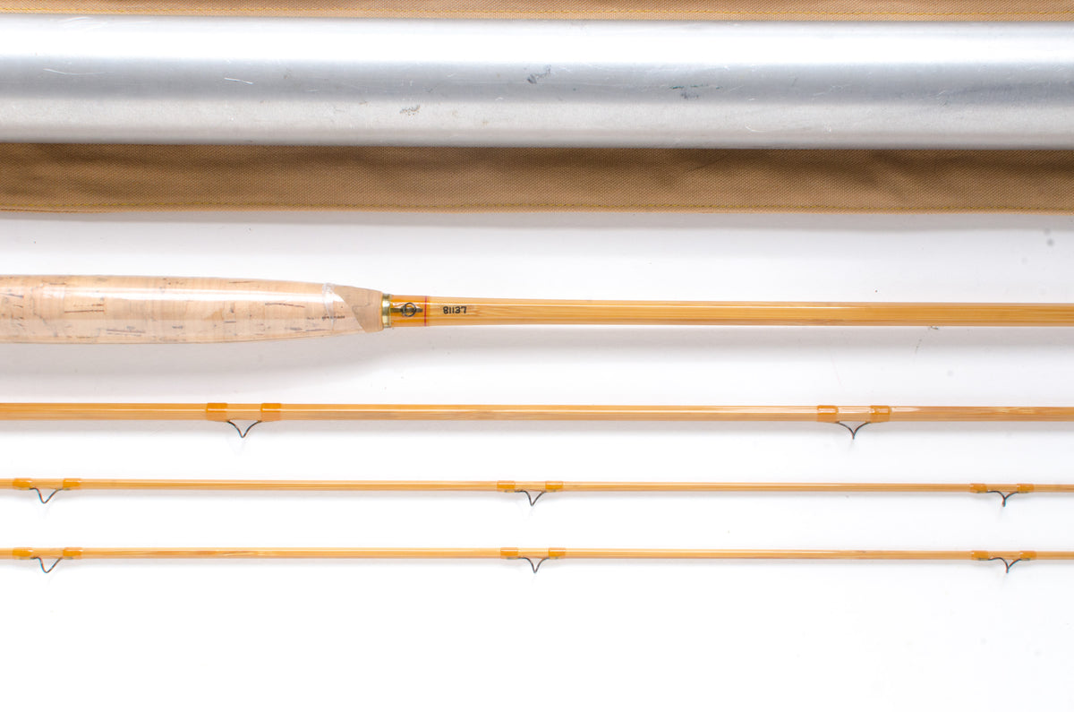 Leonard 50-5 Fly Rod 8' 3/2 #5 - maker's marking and inscription