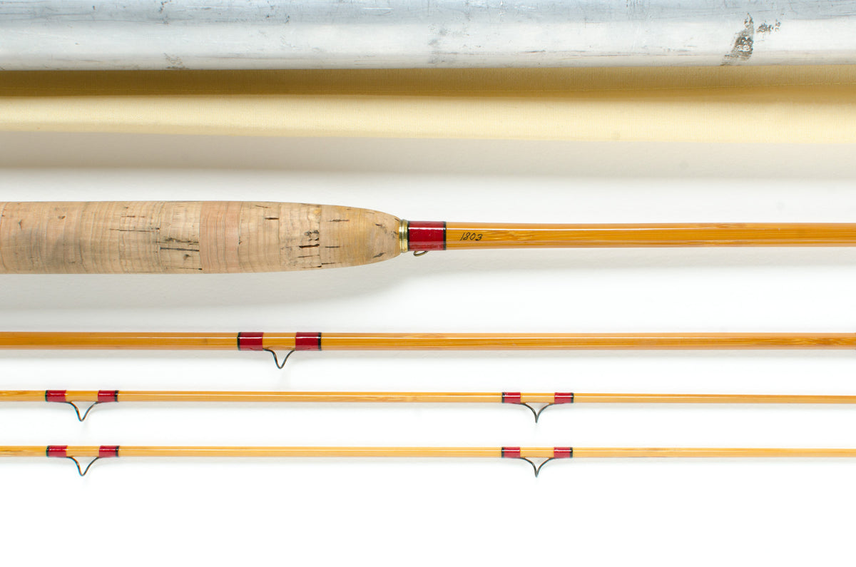 Leonard 50 Fly Rod 8' 3/2 #6 - maker's marking and inscription