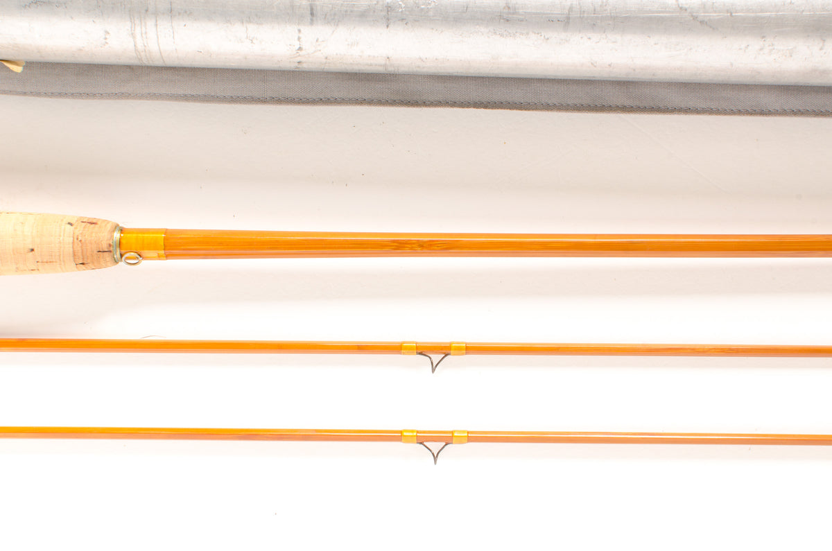 Leonard 66 Fly Rod 8' 2/2 #5 - rod sections with wrapping detail