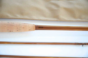 Leonard Catskill Special Fly Rod 7'6" 2/2 #4 - rod sections with wrapping detail