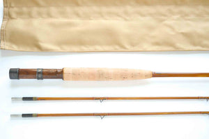 Leonard Catskill Special Fly Rod 7'6" 2/2 #4 - grip and reel seat close-up