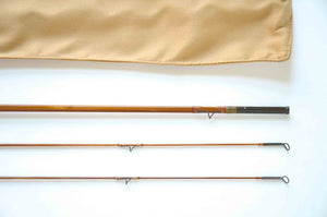 Leonard Catskill Special Fly Rod 7'6" 2/2 #4 - maker's marking and inscription