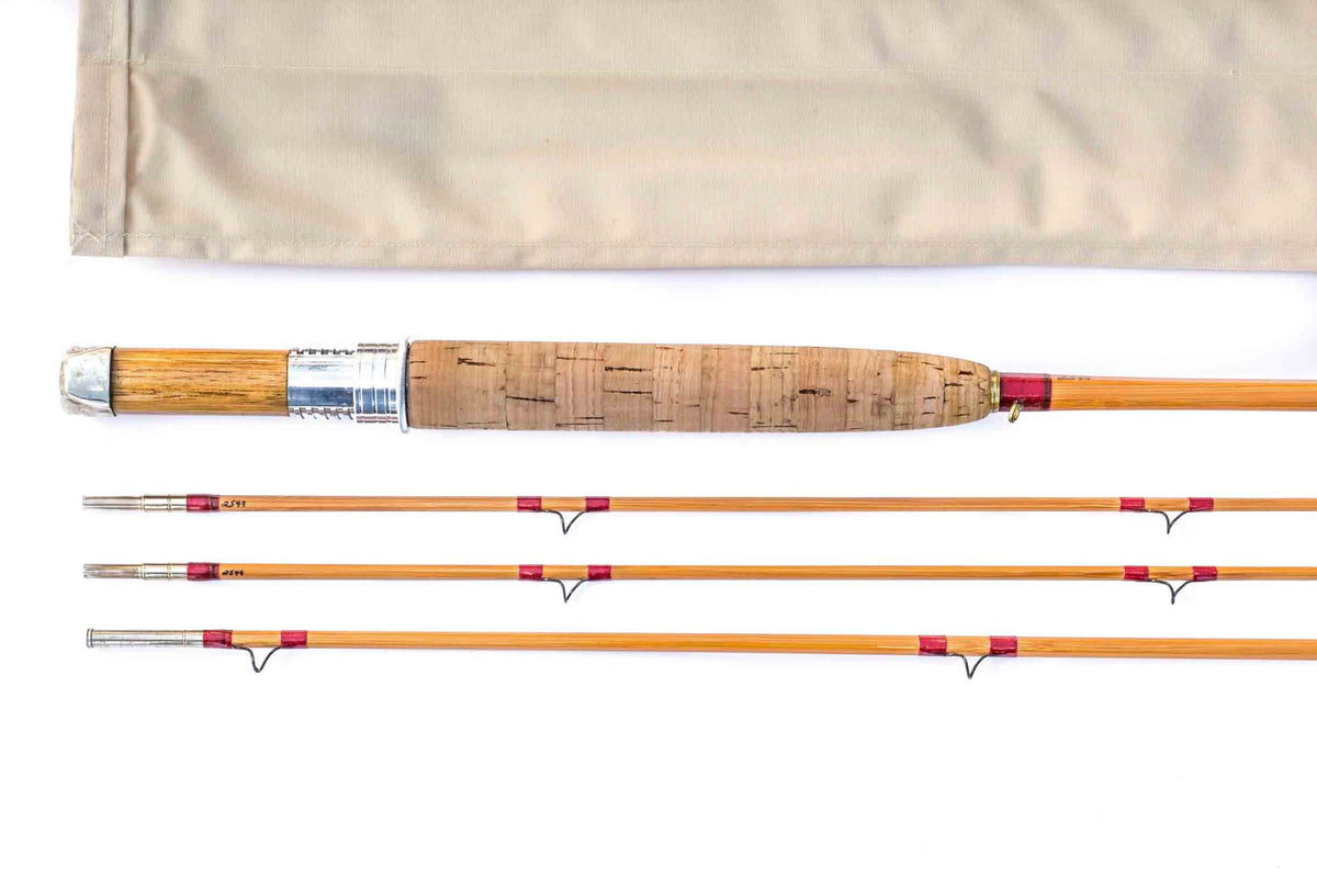 Leonard DF50 Fly Rod 8' 3/2 #6 - grip and reel seat close-up