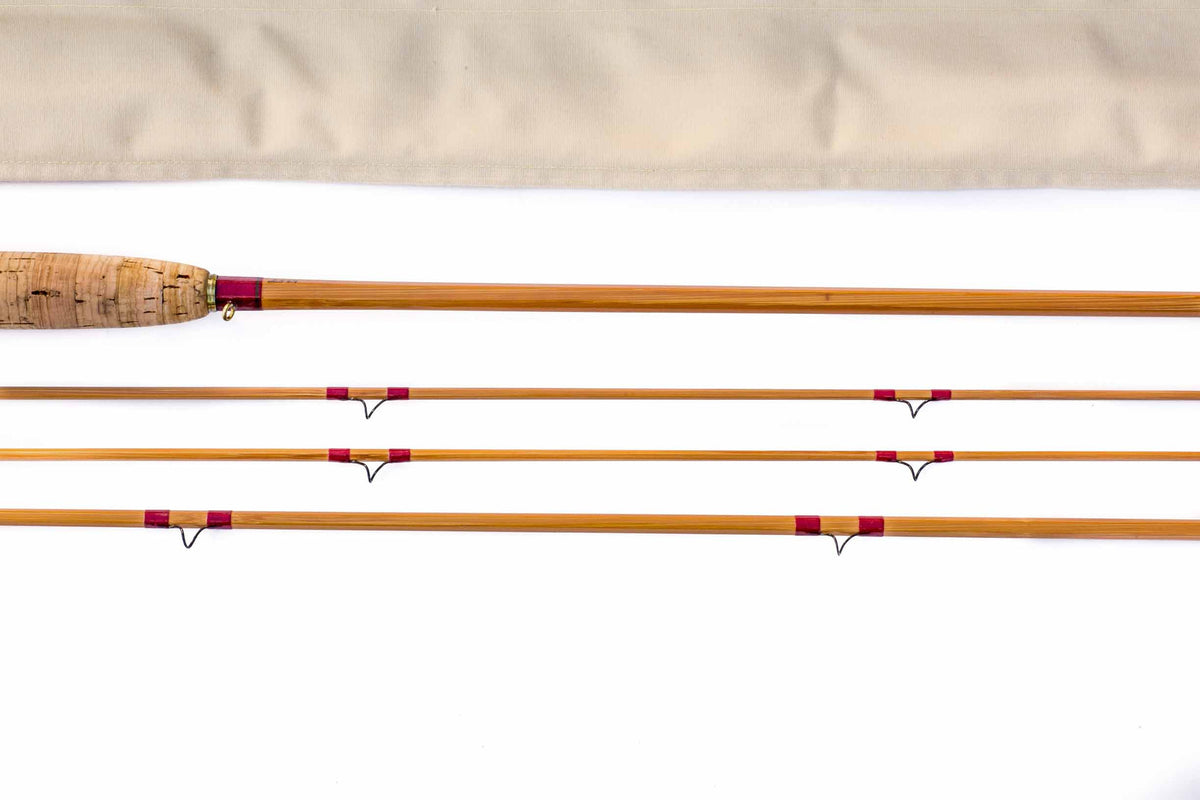 Leonard DF50 Fly Rod 8' 3/2 #6 - maker's marking and inscription