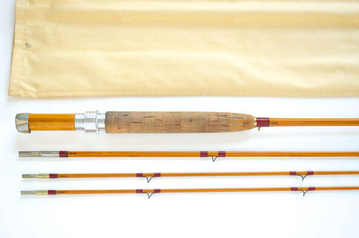 Leonard DF50 Fly Rod 8' 3/2 #6 - grip and reel seat close-up