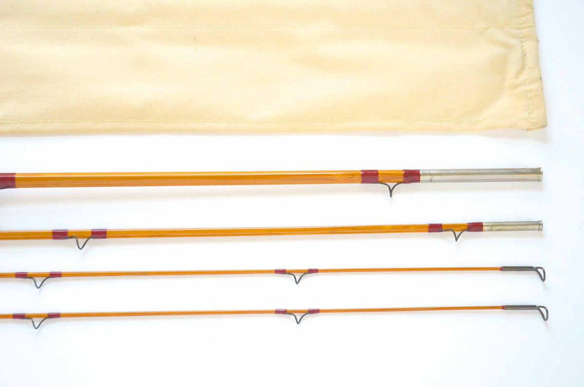 Leonard DF50 Fly Rod 8' 3/2 #6 - maker's marking and inscription