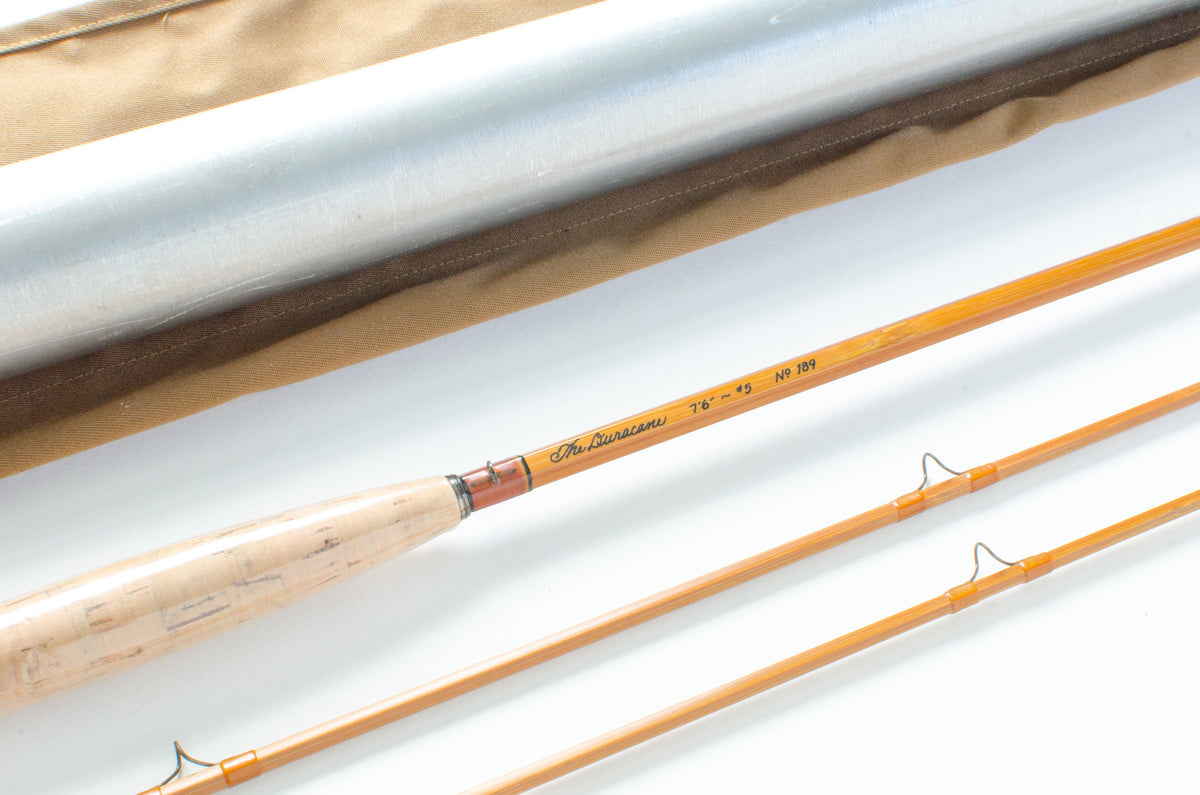 Leonard Duracane Fly Rod 7’6″ 2/2 #5 - ferrule detail and joints