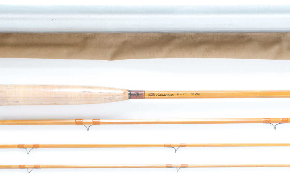 Leonard Duracane Fly Rod 8′ 3/2 #5 - maker's marking and inscription