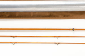 Leonard Duracane Fly Rod 7'6" 2/2 #5 - rod sections with wrapping detail