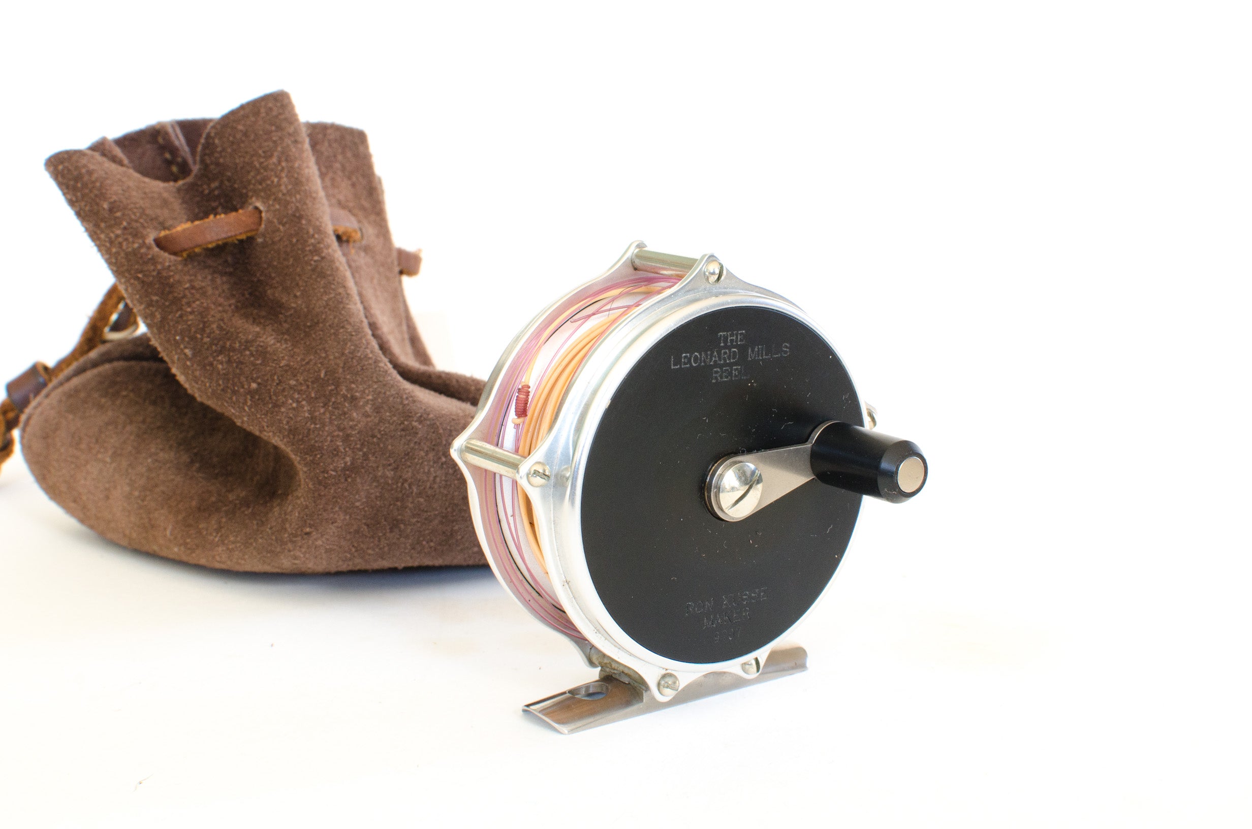 リール The Leonard Mills Reel Ron Kusse Maker48 Leonard Mills Ron Kusse Reel - Spinoza Rod Company