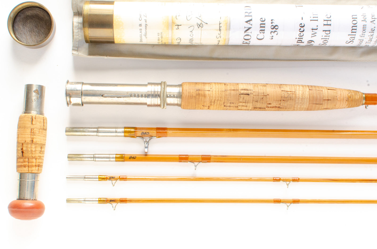 Leonard Salmon Rod 9' 4/2 #8/9