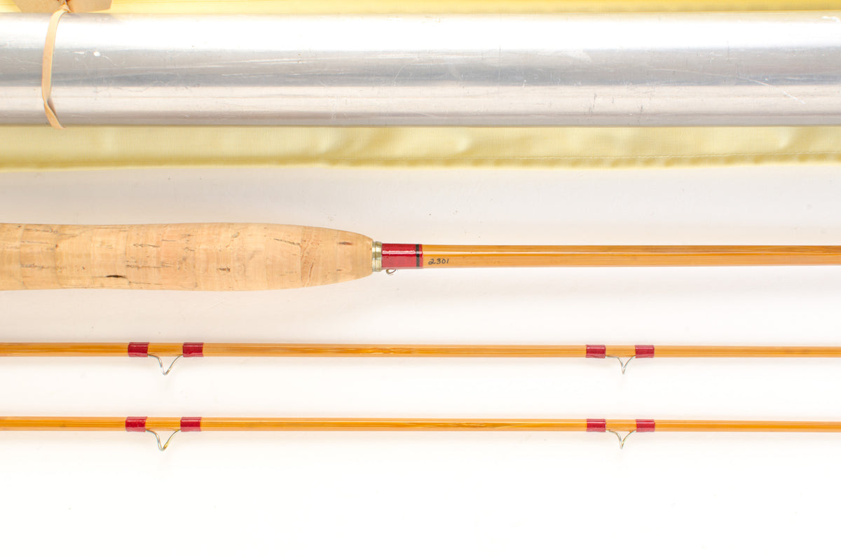 Leonard 60 "Miramichi" Fly Rod 8' 2/2 #7 - maker's marking and inscription