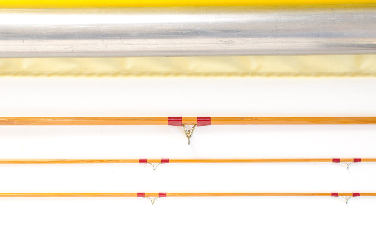 Leonard 60 "Miramichi" Fly Rod 8' 2/2 #7 - rod sections with wrapping detail