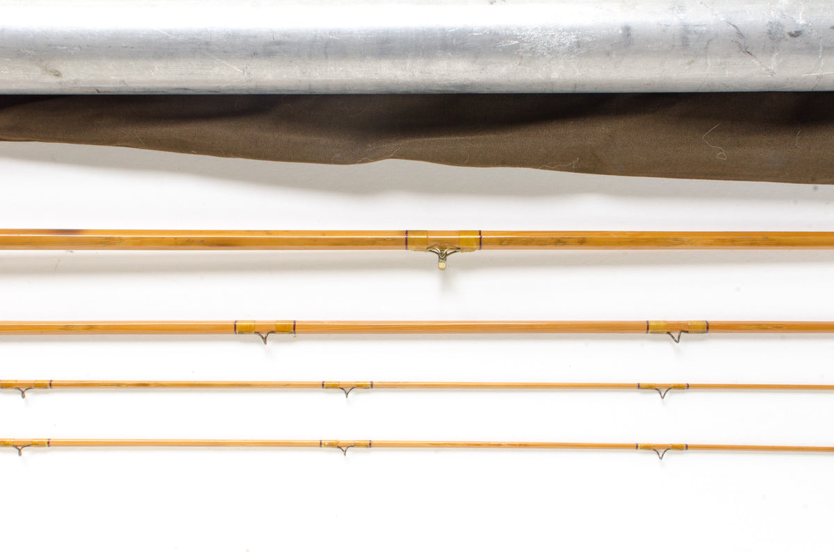 Leonard Tournament Fly Rod 9' 3/2 #5/6 - rod sections with wrapping detail