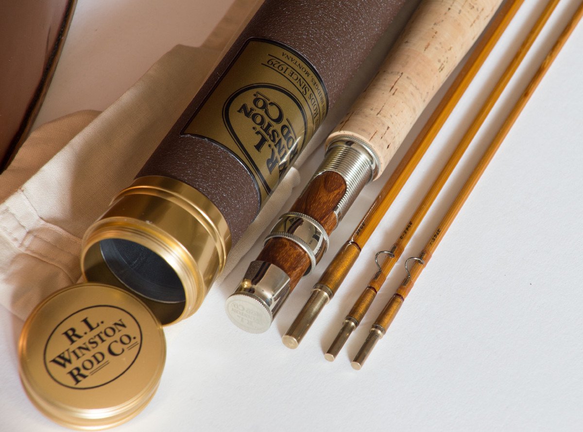 Winston Bamboo Rod 7'6 4wt 3/2 - Brackett/Kustich