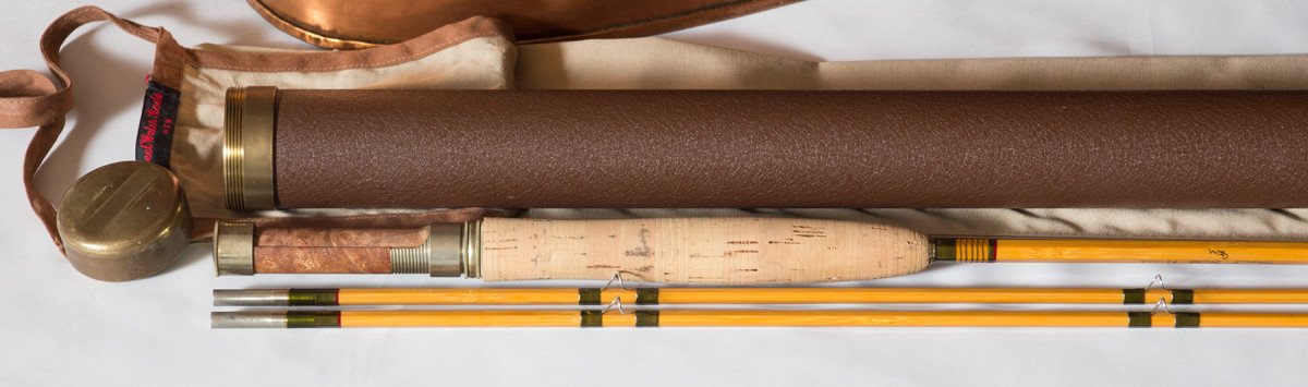cabels sweetwater 8'6 fly fishing rod George Maurer (Sweetwater Rods) "Trout Bum" 8' 2/2 #6 bamboo rod