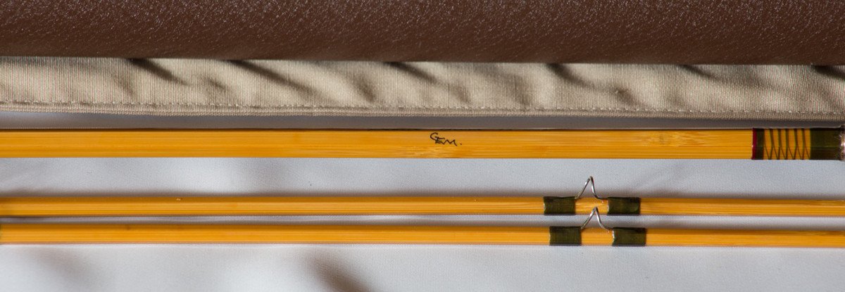 Maurer, George (Sweetwater Rods) "Trout Bum" 8' 6wt bamboo rod 