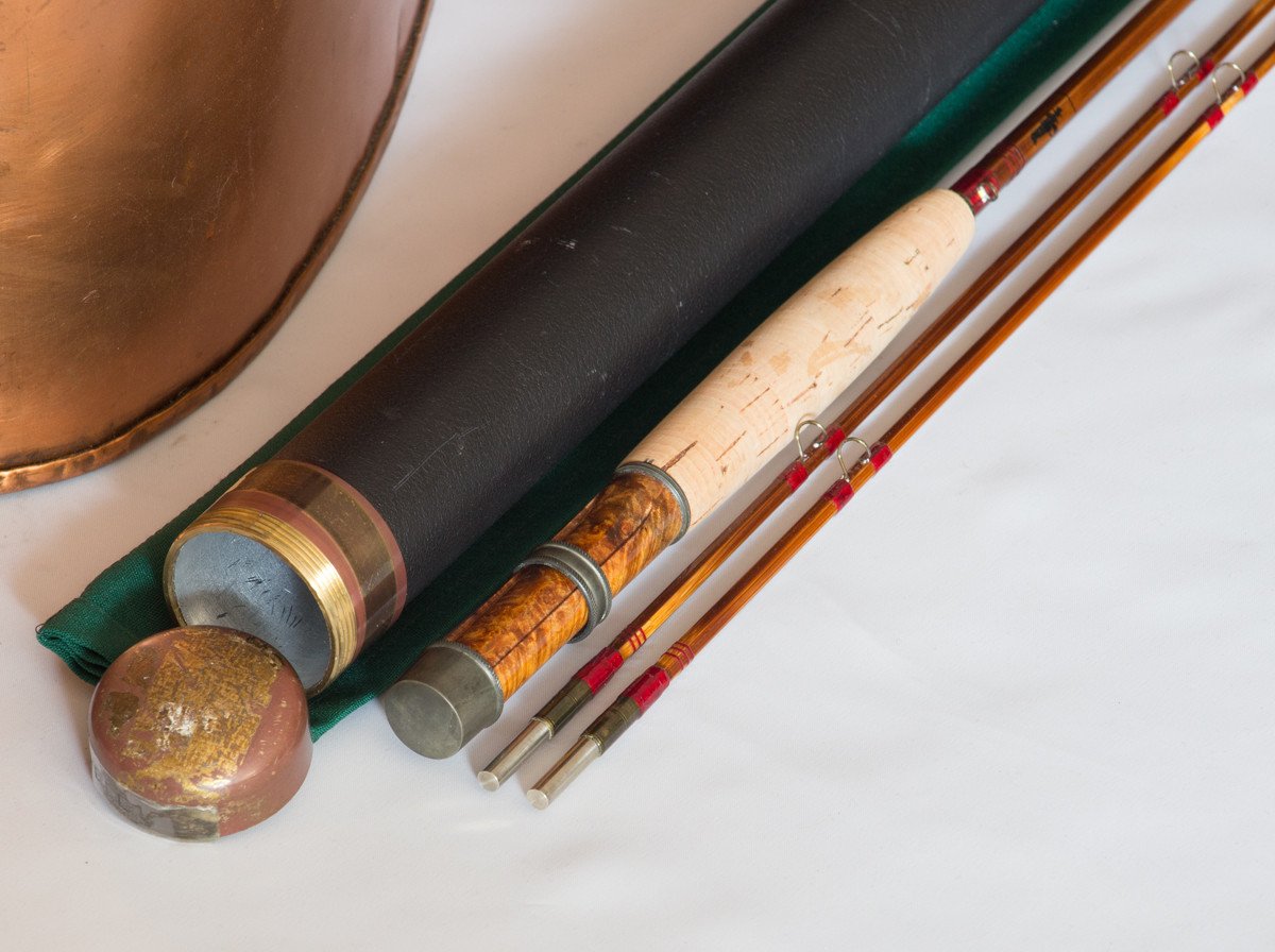 Tom Maxwell 7'6 2/2 5wt bamboo rod 