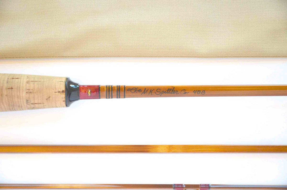 Mike Spittler Quad Fluted Hollowbuilt Fly Rod 9' 3/2 #4