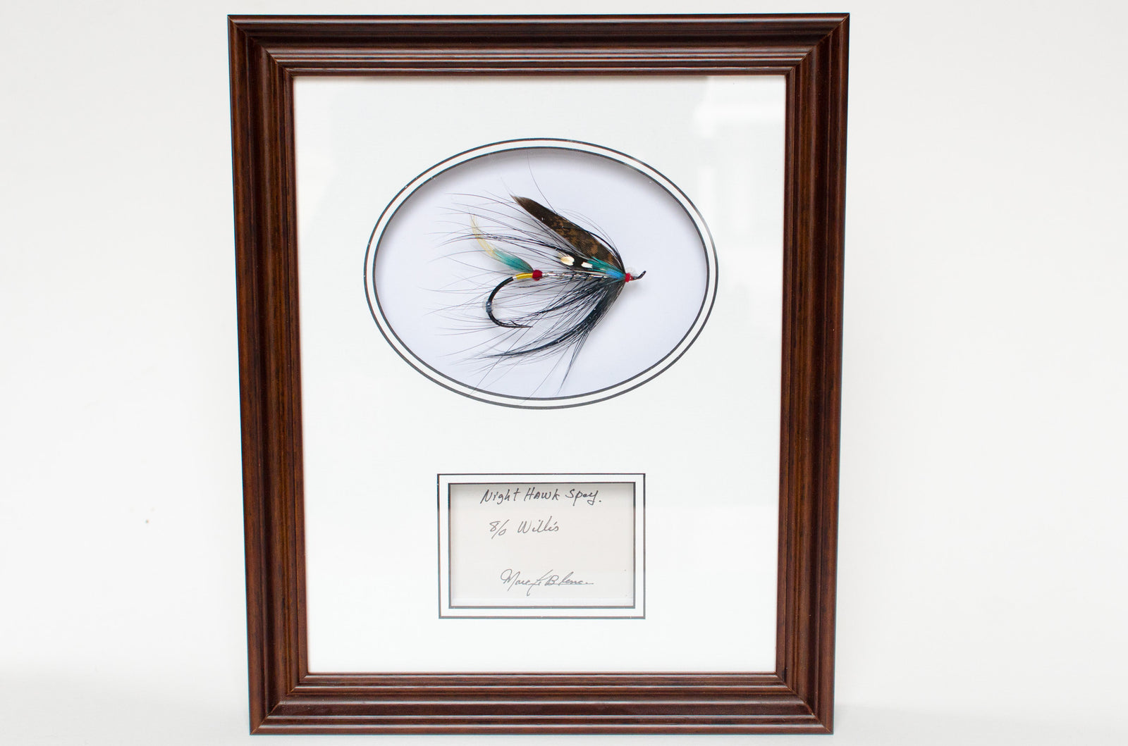 Marc Leblanc Night Hawk Spey Shadowbox