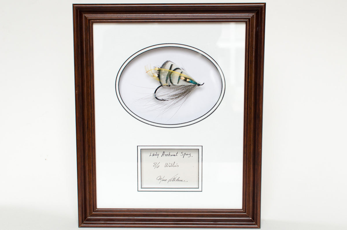 Marc Leblanc Lady Amherst Spey Shadowbox