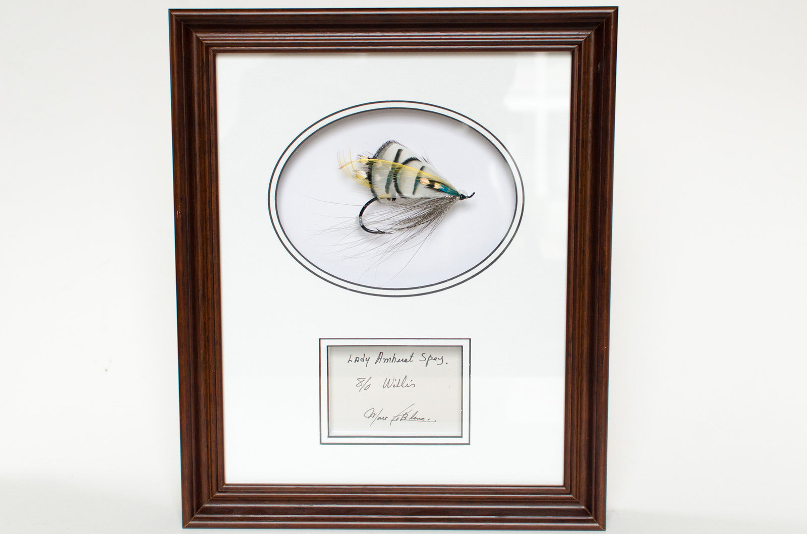 Marc Leblanc Lady Amherst Spey Shadowbox