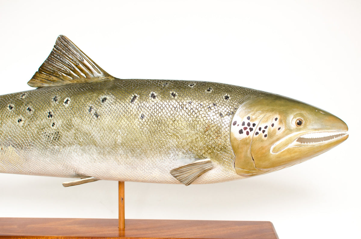Mark Bennett Atlantic Salmon Carving