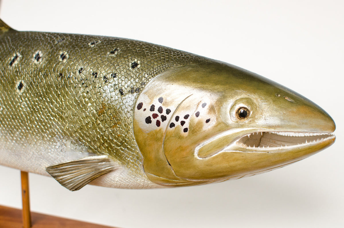 Mark Bennett Atlantic Salmon Carving
