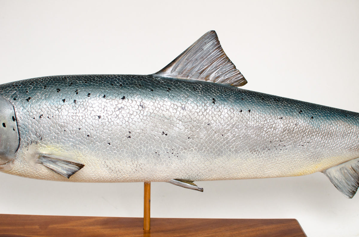 Mark Bennett Atlantic Salmon Carving