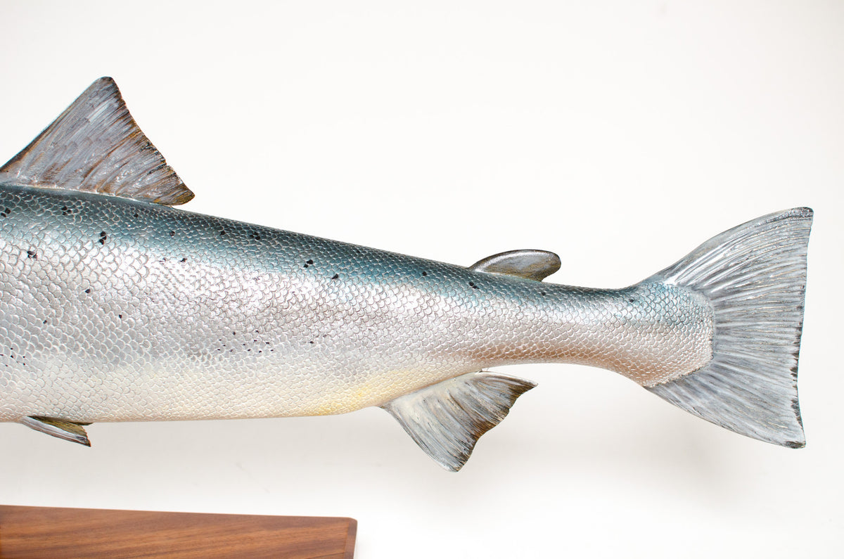 Mark Bennett Atlantic Salmon Carving