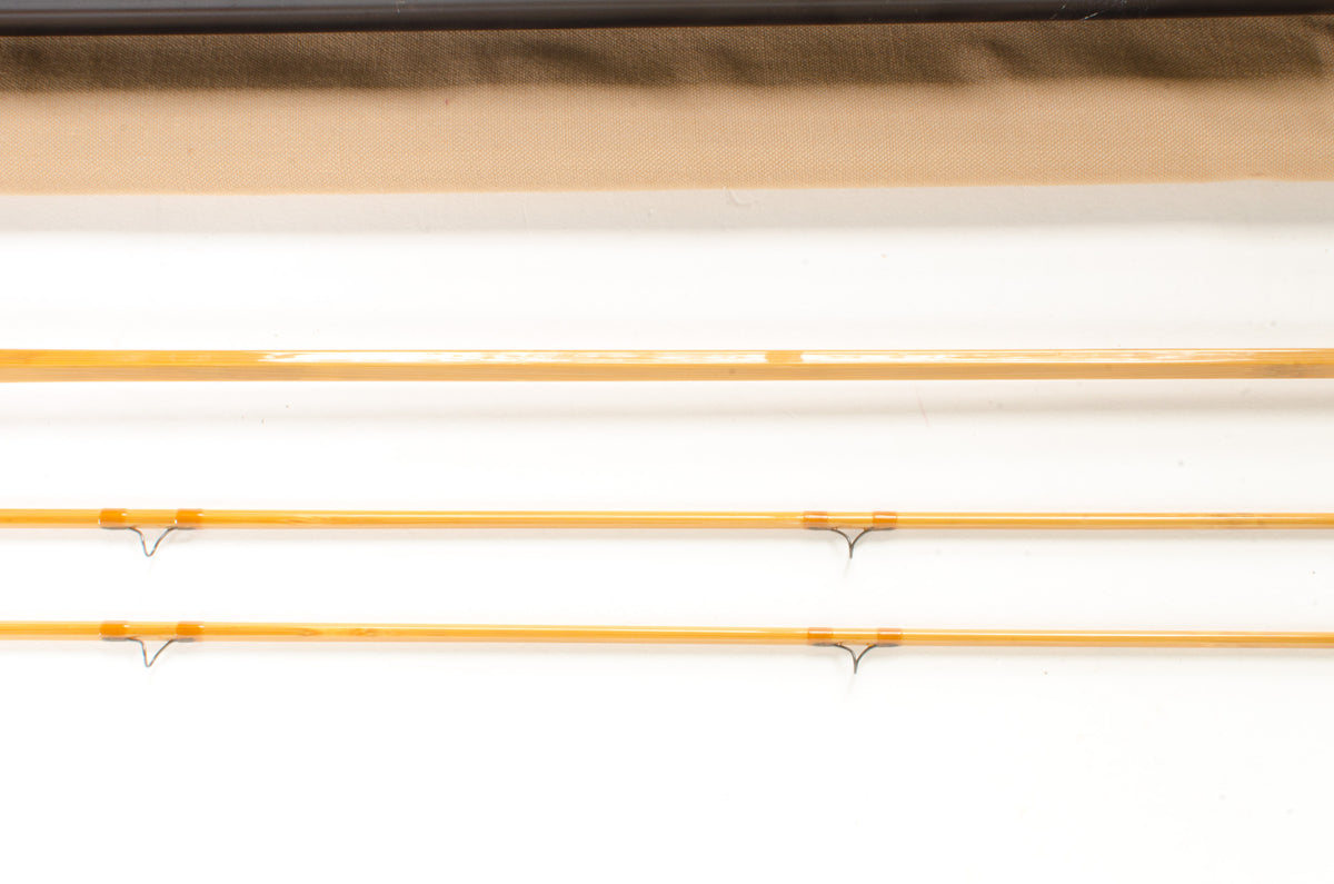 Maxwell Leonard 39-5 Fly Rod 7'6" 2/2 #5 - rod sections with wrapping detail