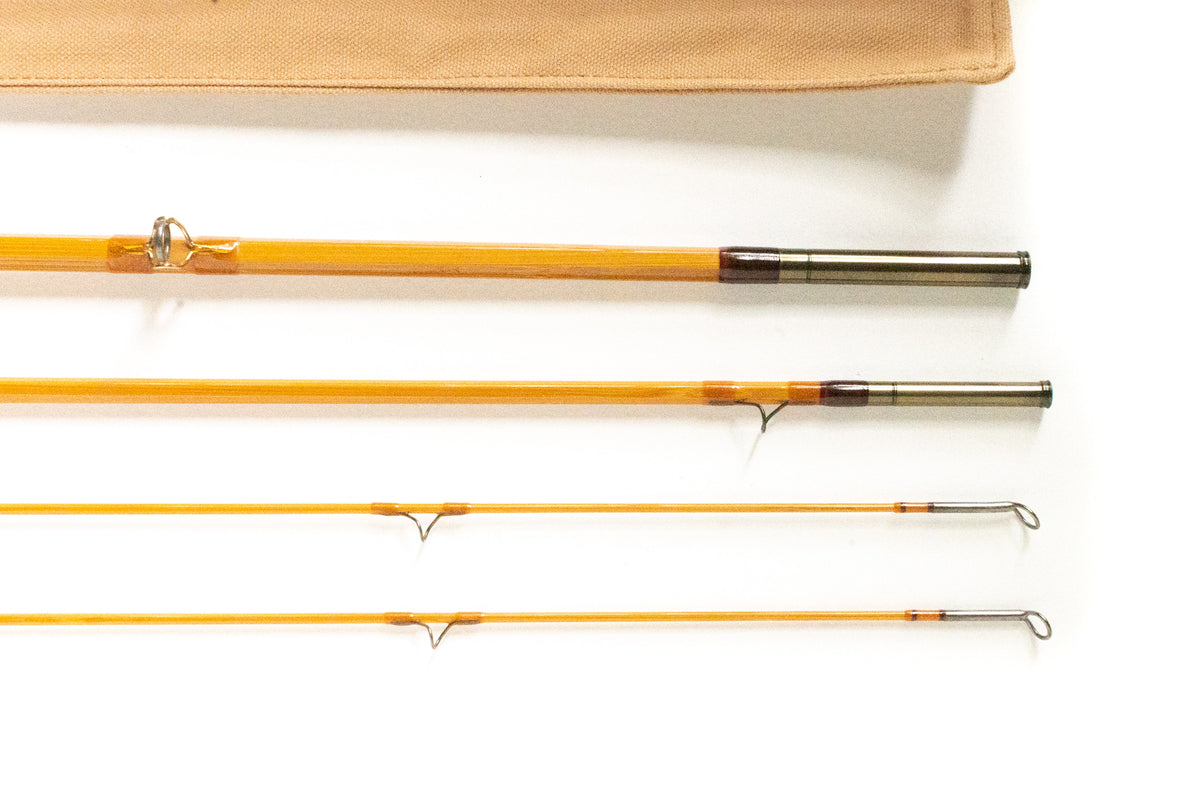 Maxwell Leonard 49DF-5 Fly Rod 7'6" 3/2 #5 - ferrule detail and joints