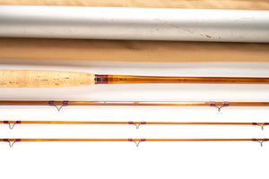 Maxwell Leonard 50-6 Fly Rod 8' 3/2 #6 - maker's marking and inscription