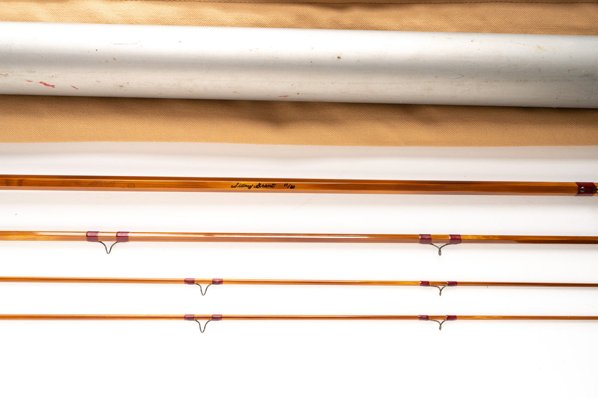 Maxwell Leonard 50-6 Fly Rod 8' 3/2 #6 - guide wrapping and spacing