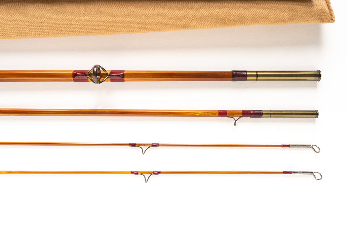 Maxwell Leonard 50-6 Fly Rod 8' 3/2 #6 - ferrule detail and joints