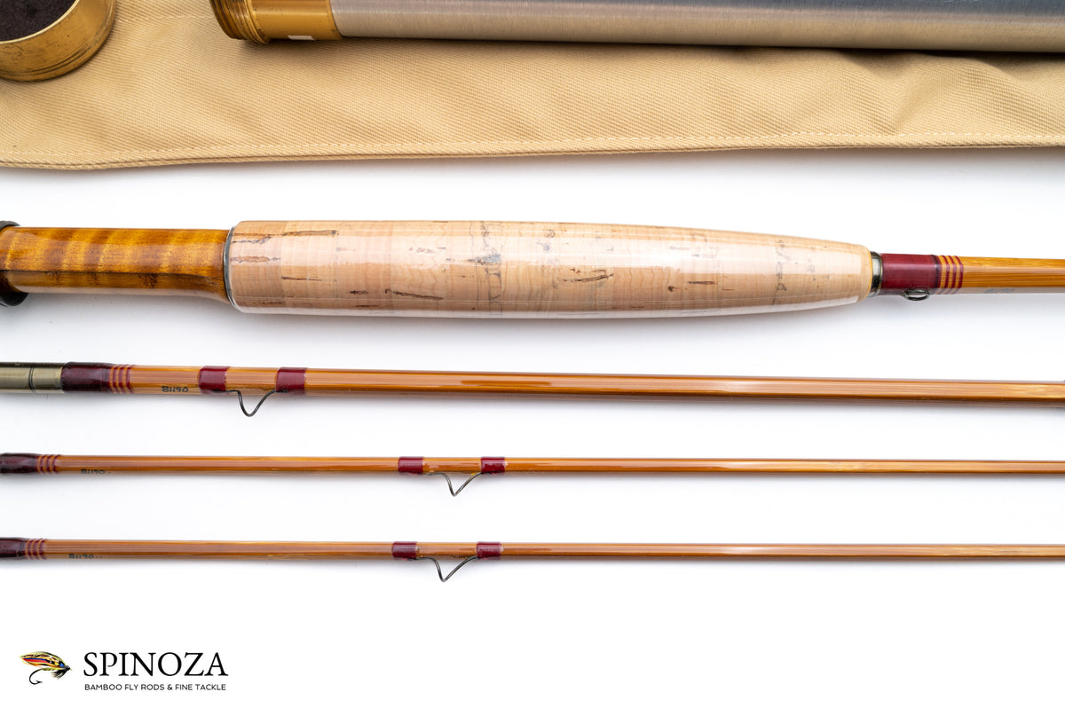 Leonard 49-6 Bamboo Fly Rod 7'6" 3/2 #6 - maker's marking and inscription