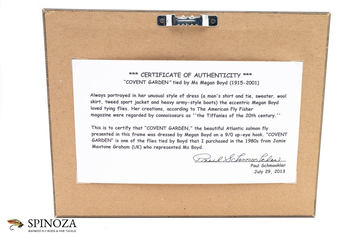 Megan Boyd Framed Fly "Covent Garden"