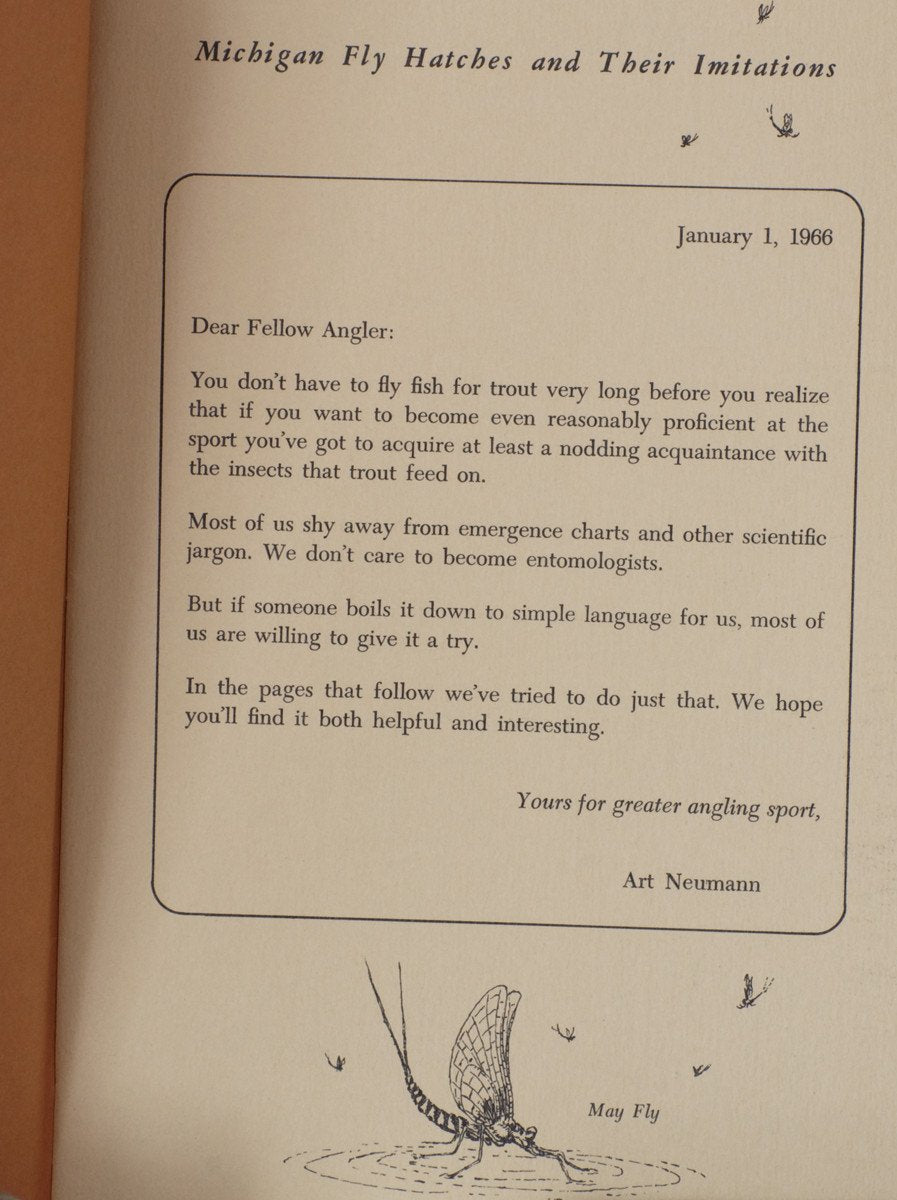 Neumann, Art - Michigan Fly Hatches and Their Imitations 