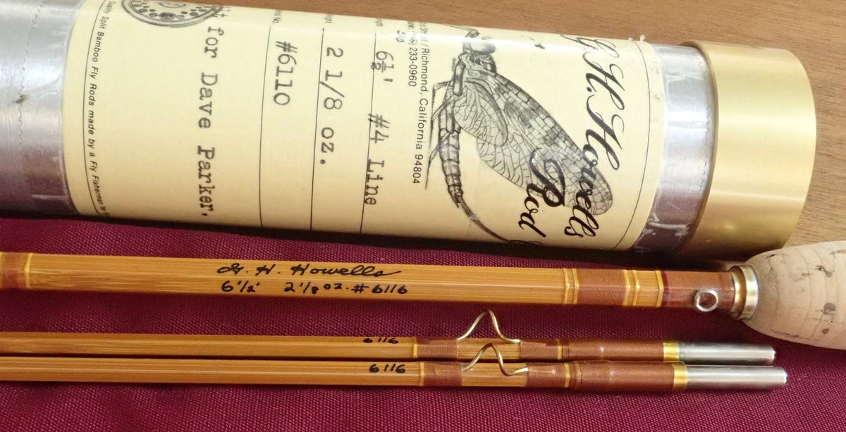 Howells, Gary -- 6'6 3/4wt Bamboo Rod