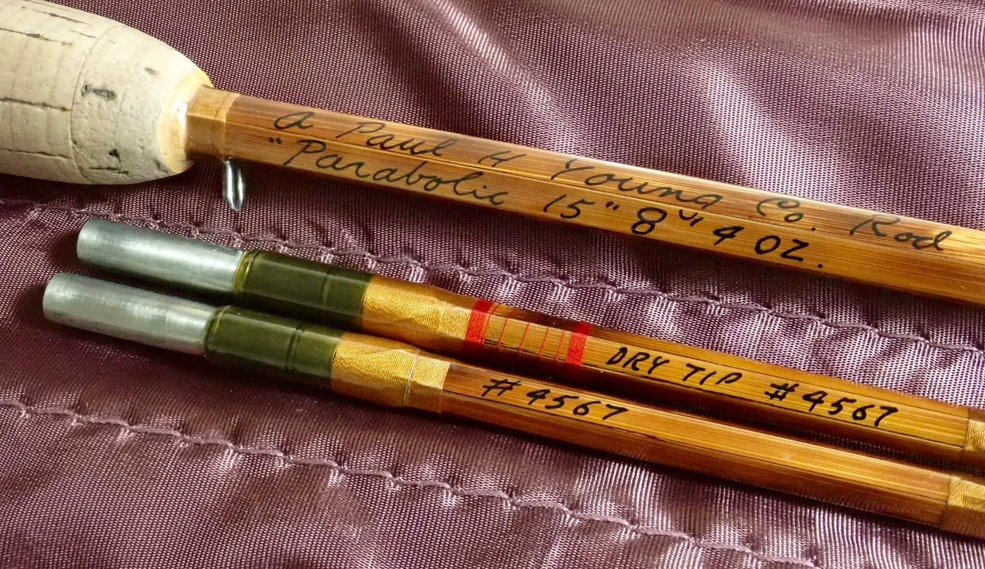 Young, Paul H. -- Para 15 Bamboo Rod