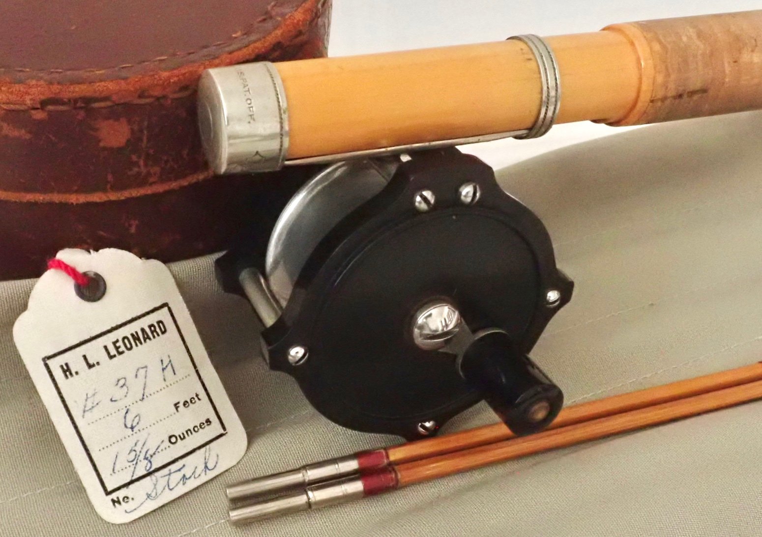 baby fly fishing rod HL Leonard Model 37H Baby Catskill Bamboo Rod and Leonard Mills Fairy