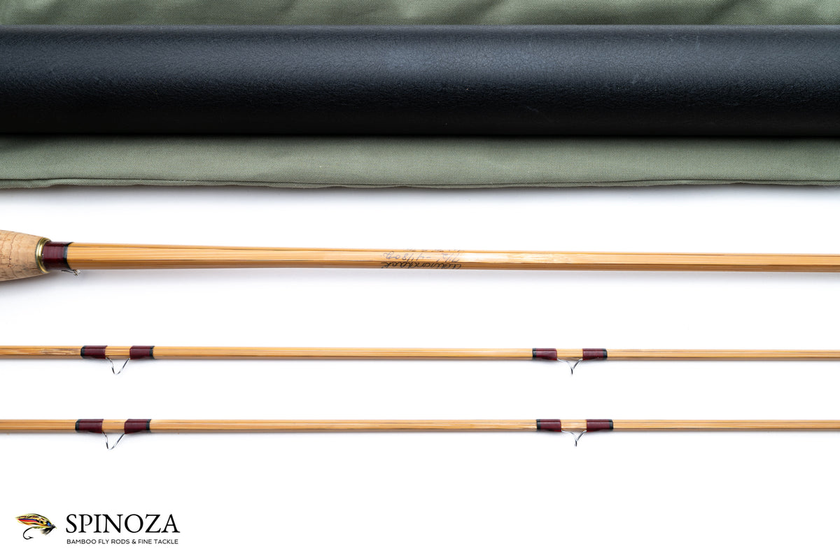 Orvis Adirondack Bamboo Fly Rod 7'6" 2/2 #5 - rod sections with wrapping detail