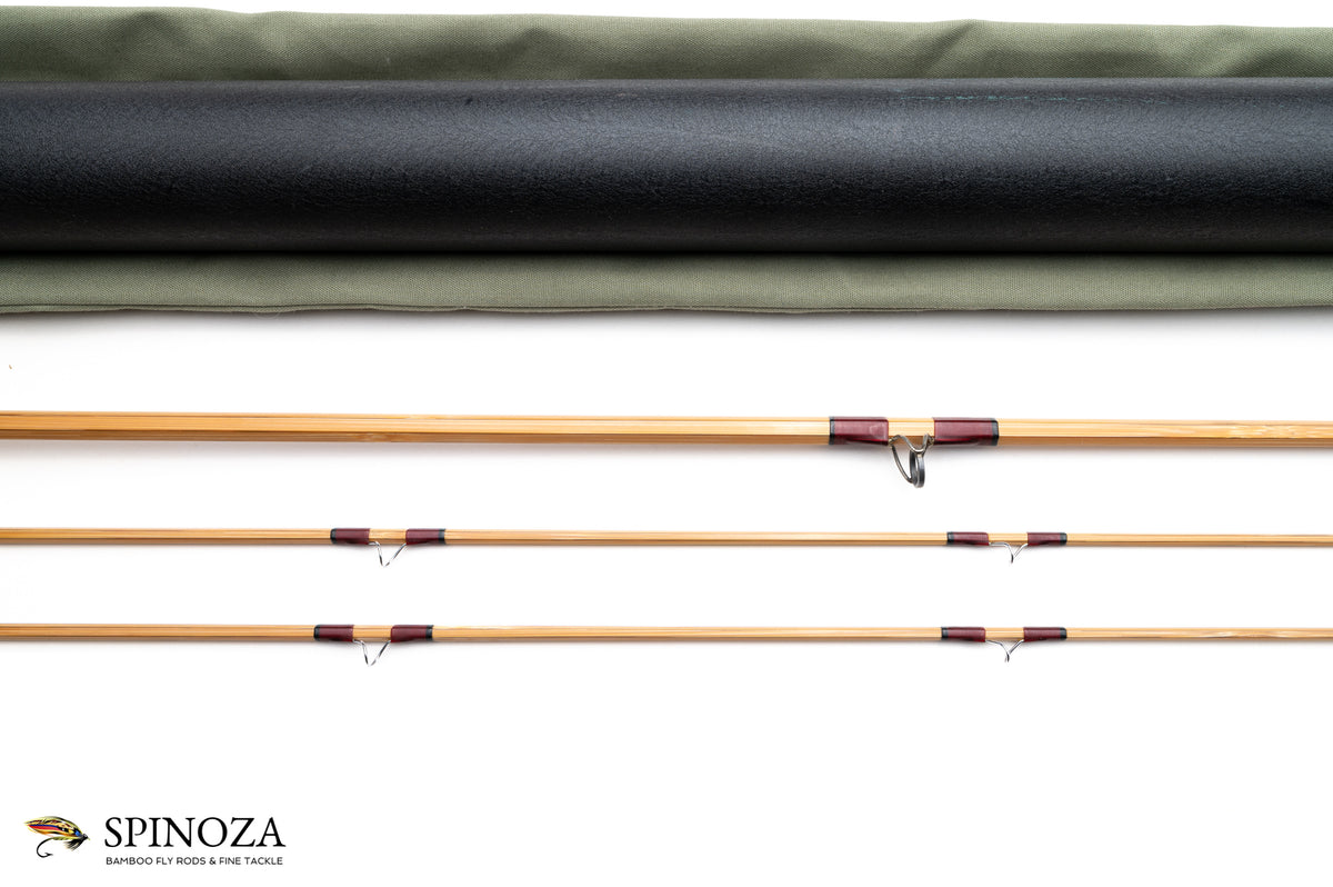 Orvis Adirondack Bamboo Fly Rod 7'6" 2/2 #5 - ferrule detail and joints