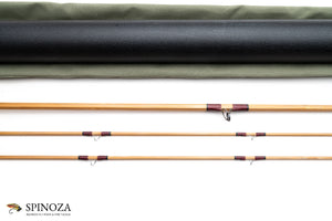 Orvis Adirondack Bamboo Fly Rod 7'6" 2/2 #5 - ferrule detail and joints