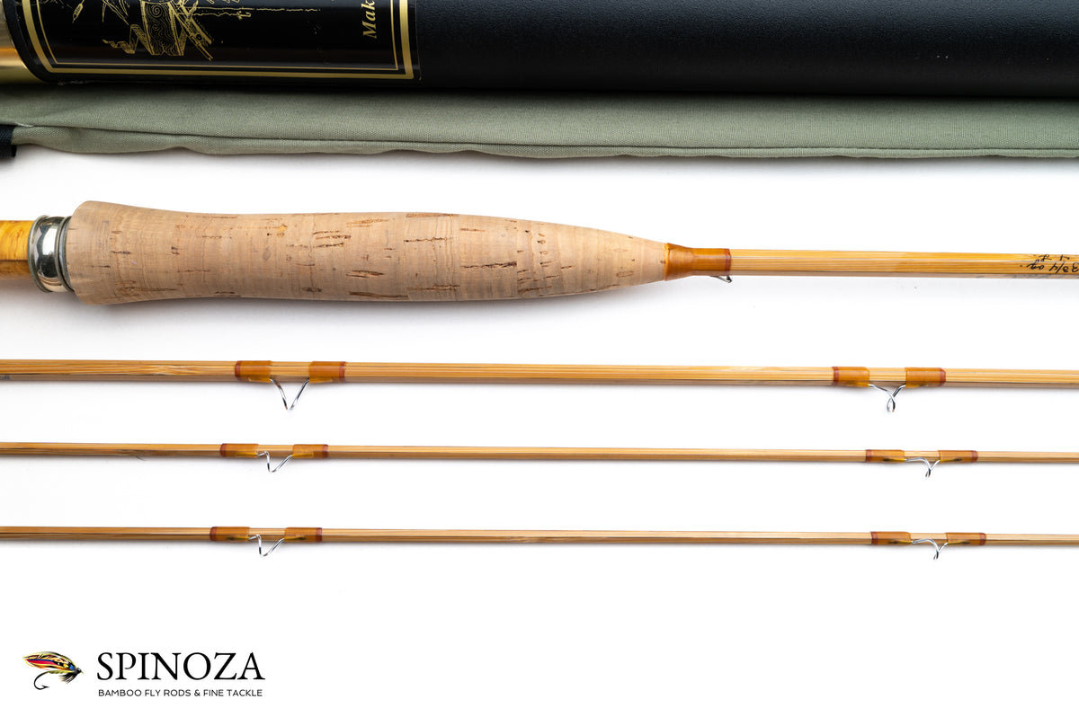 Orvis "Seven Four" Bamboo Fly Rod 7' 3/2 #4 - maker's signature and wrapping