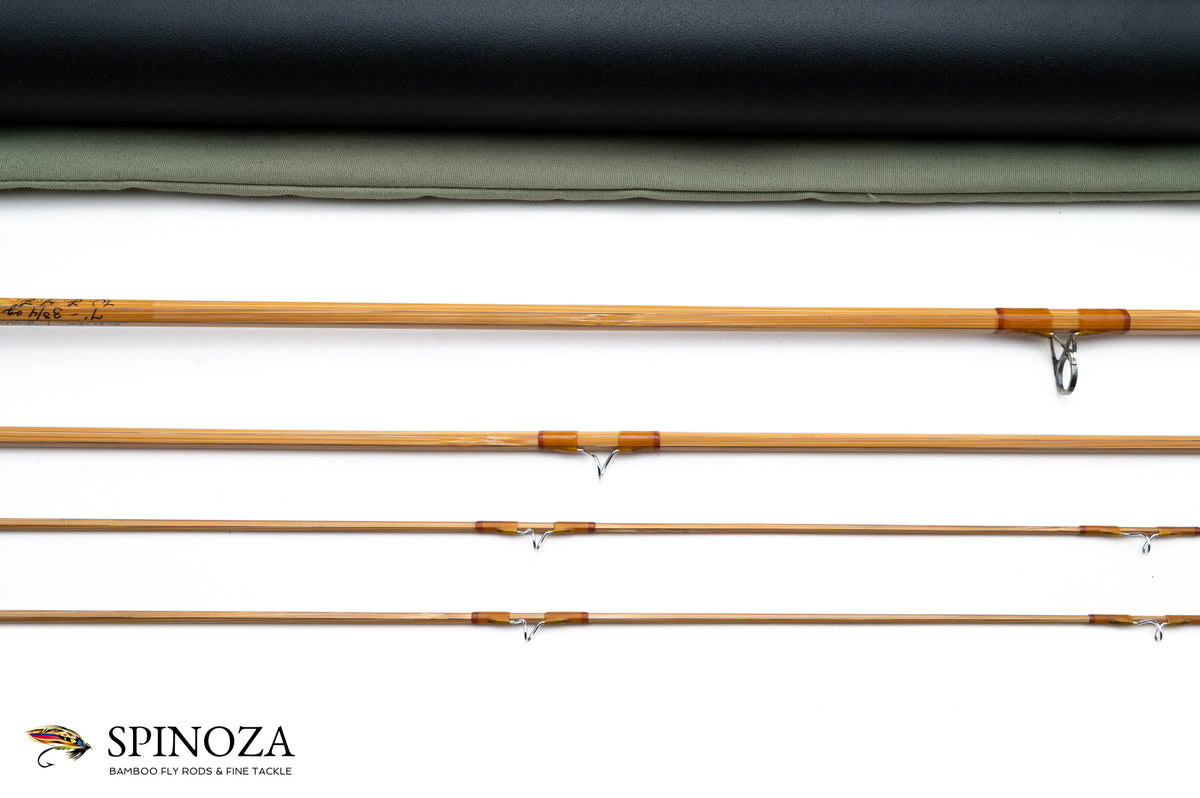 Orvis "Seven Four" Bamboo Fly Rod 7' 3/2 #4 - ferrules and tip detail