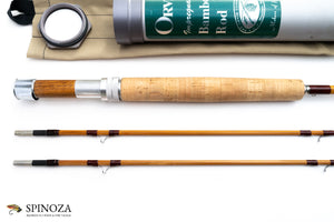Orvis Battenkill Bamboo Fly Rod 7'6" 2/2 #6 - grip and reel seat detail