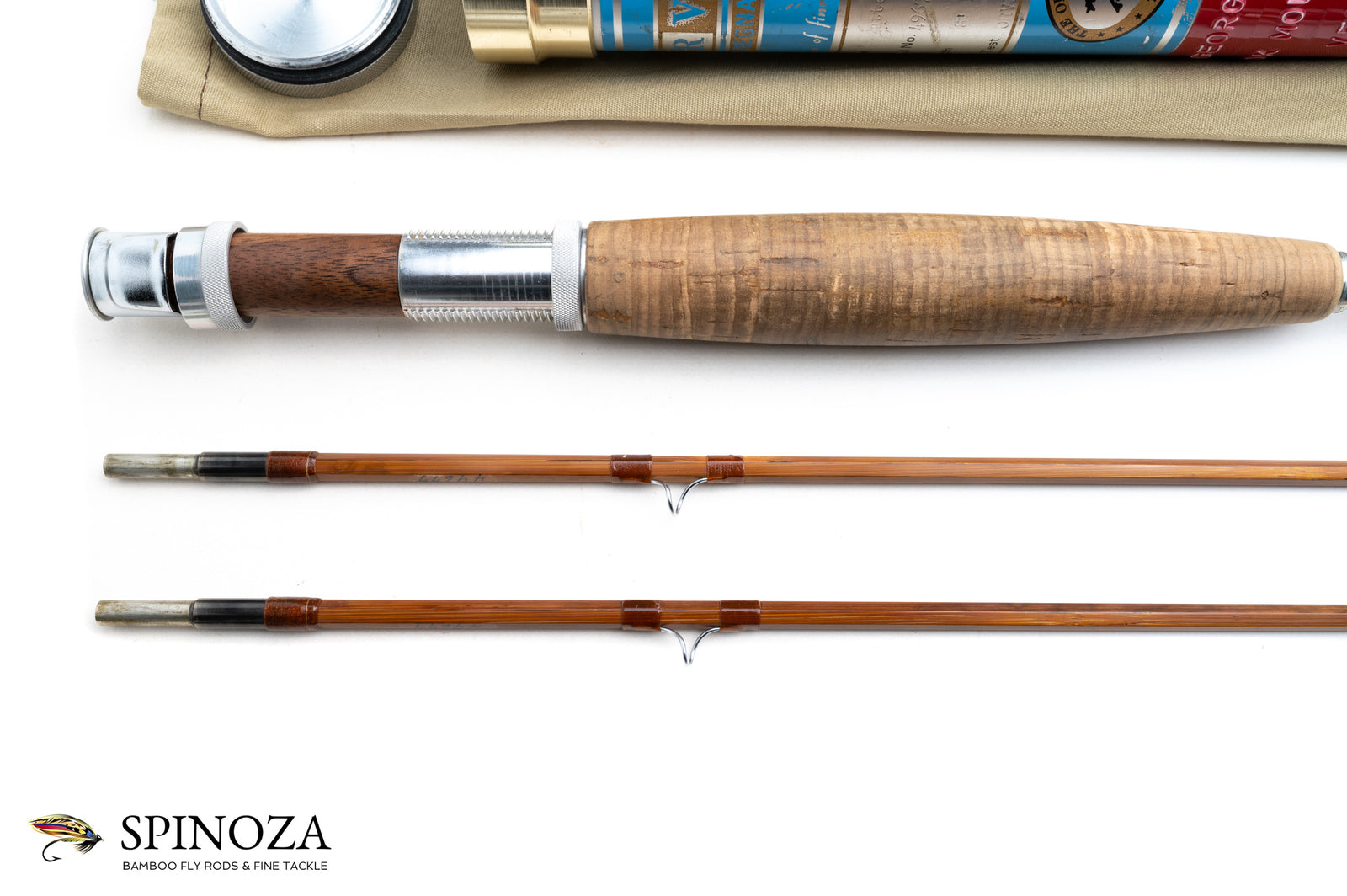 Orvis Battenkill Fly Rod 8' 2/2 #8 - grip and reel seat close-up